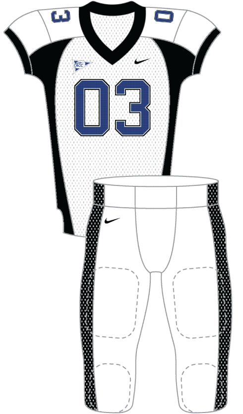 Duke 2003 White Uniform