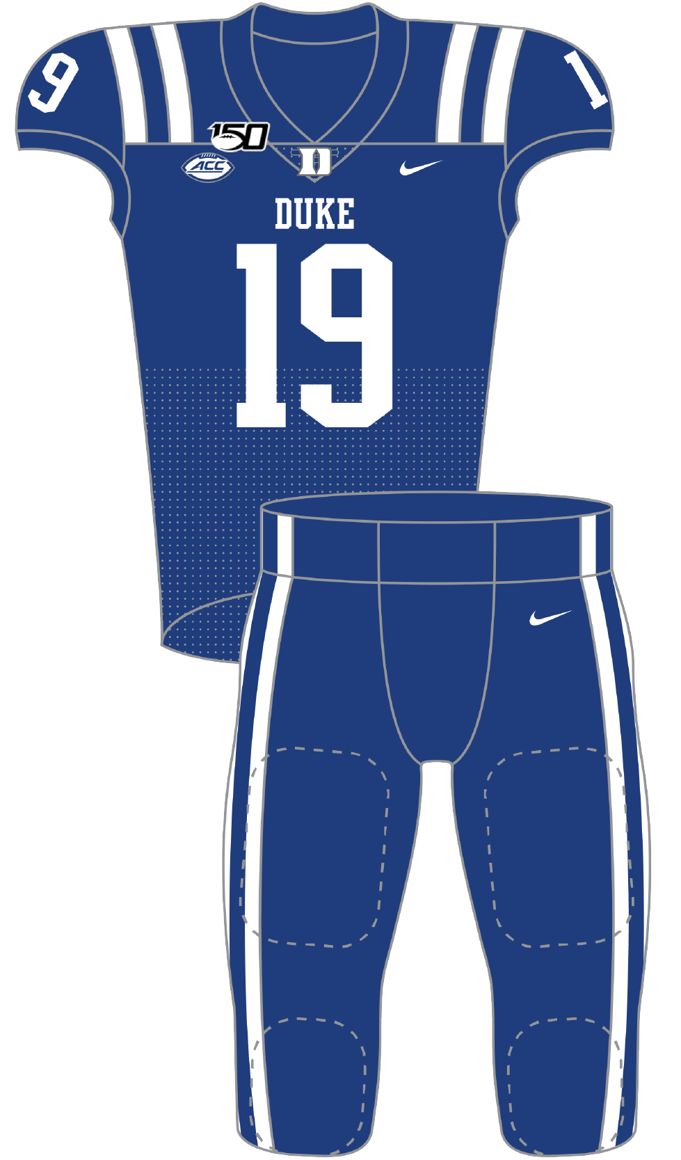 Duke 2019 Blue Uniform