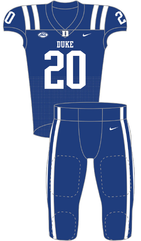 Duke 2020 Blue Uniform