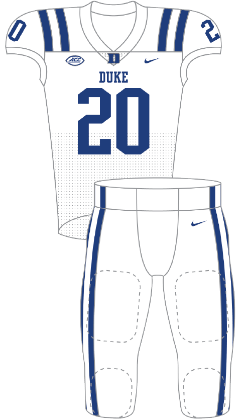 Duke 2020 White Uniform