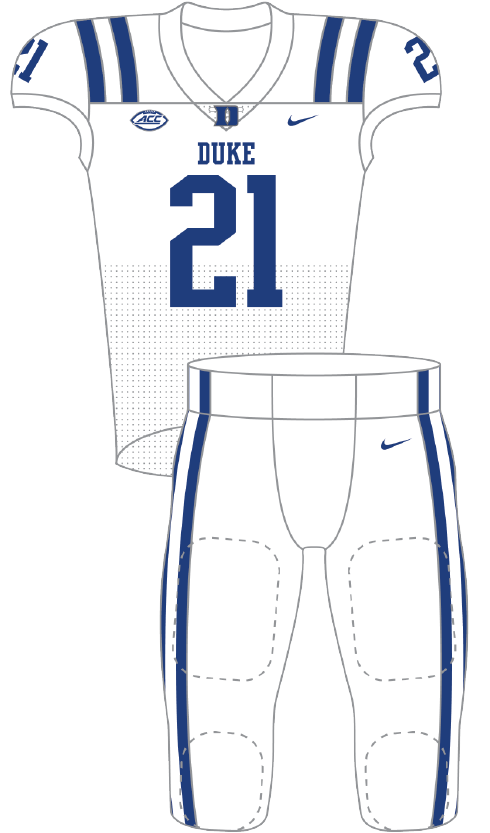Duke 2021 White Uniform