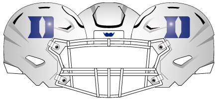 Duke 2022 All White Helmet