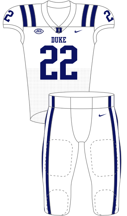Duke 2022 White Uniform