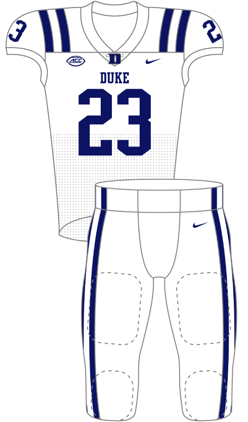 Duke 2023 White Uniform