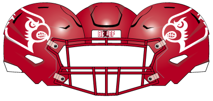 Louisville 2021 Helmet Red