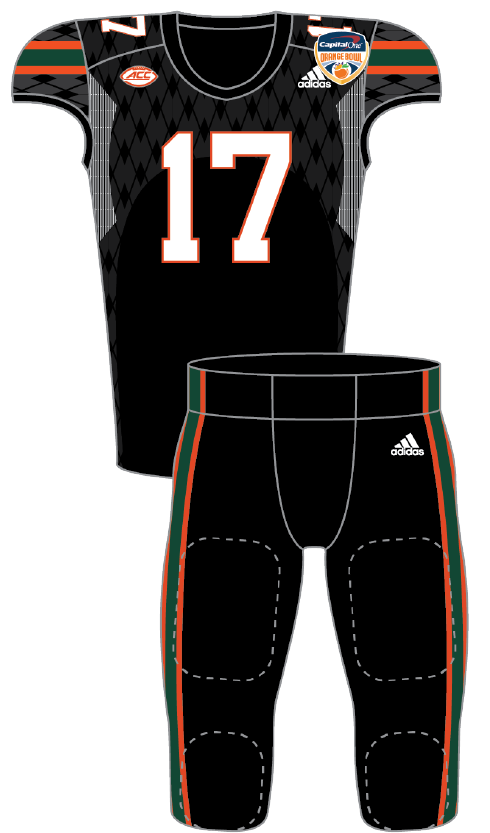 Miami 2017 Black Uniform