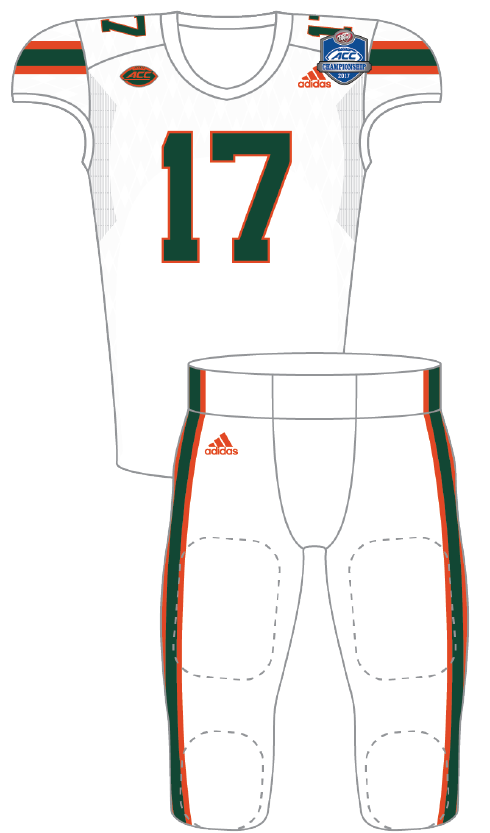 Miami 2017 White Uniform