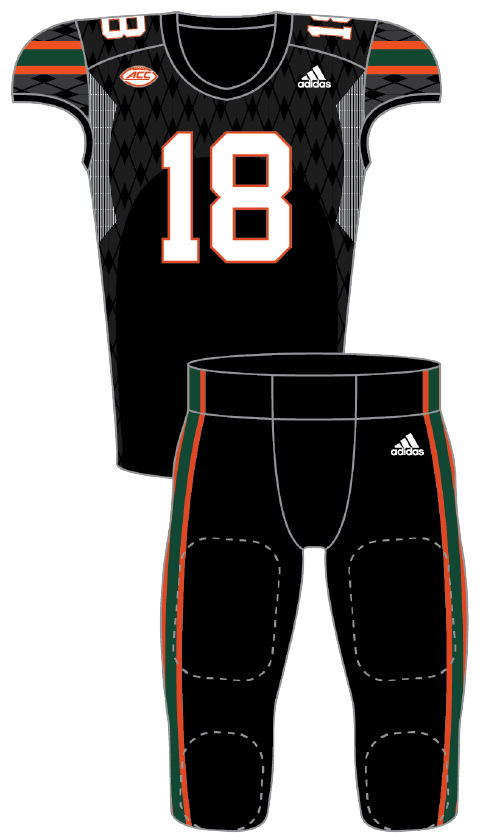 Miami 2018 Black Uniform