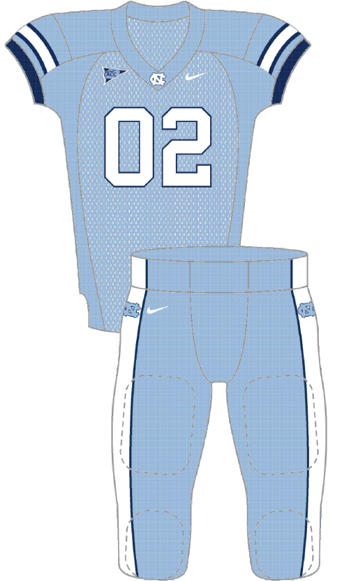 North Carolina 2002 Blue Uniform