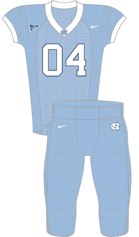 North Carolina 2013 Blue Uniform