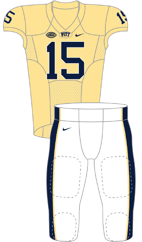 Pittsburgh 2015 Gold Uniform