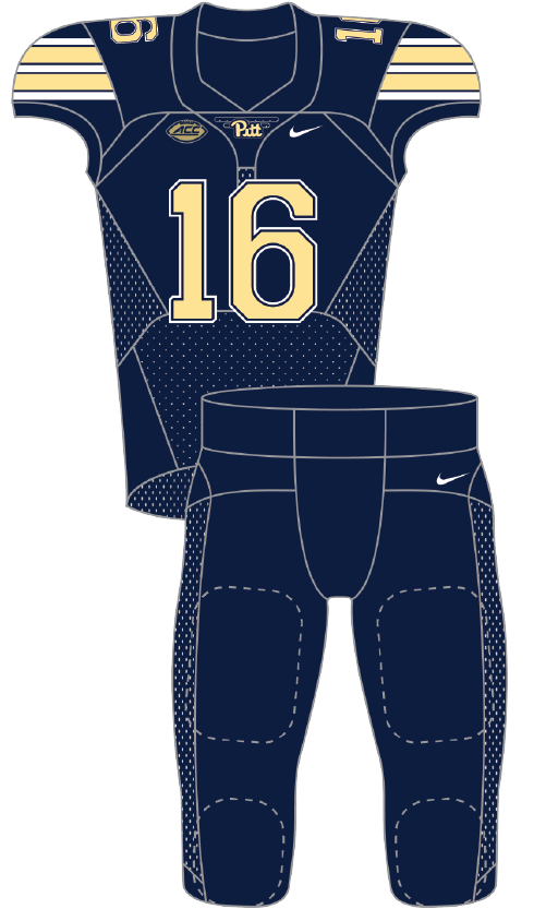 Pittsburgh 2016 Blue Uniform