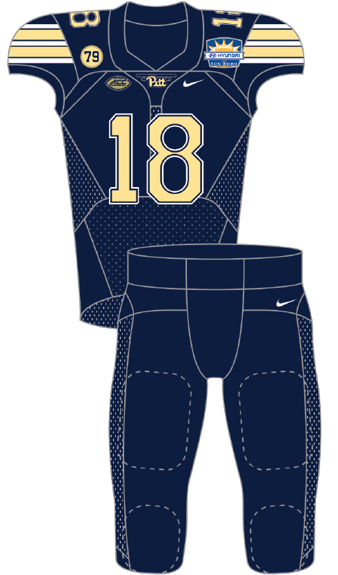 Pittsburgh 2018 Blue Uniform