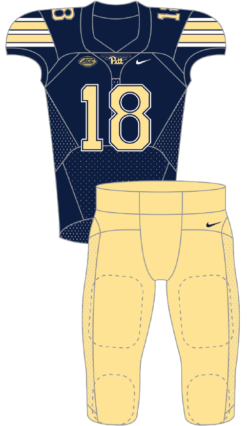 Pittsburgh 2018 Blue Uniform