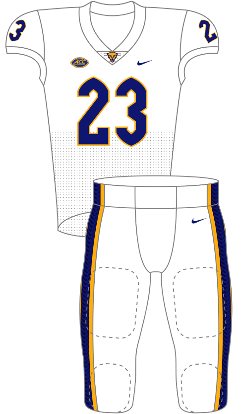 Pittsburgh 2023 White Uniform