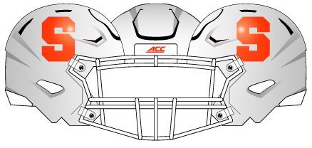 Syracuse 2015 Helmet White