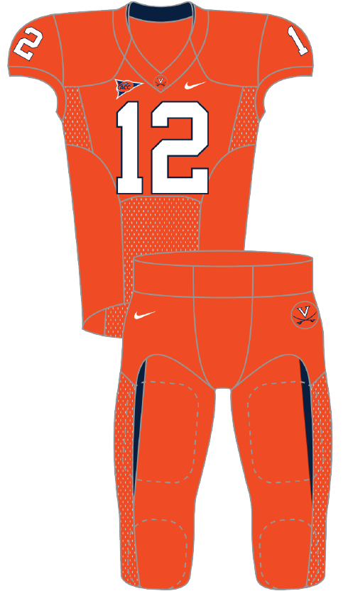 Virginia 2012 Orange Uniform