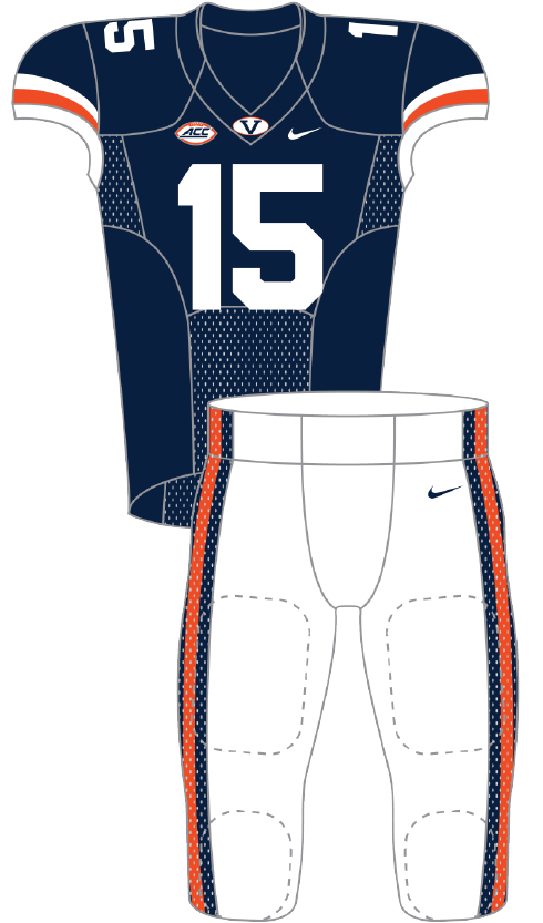 Virginia 2015 Retro Uniform