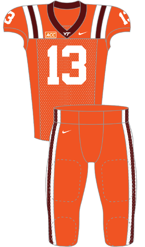 Virginia 2013 Orange Uniform