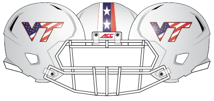 Virginia Tech 2014 America Helmet