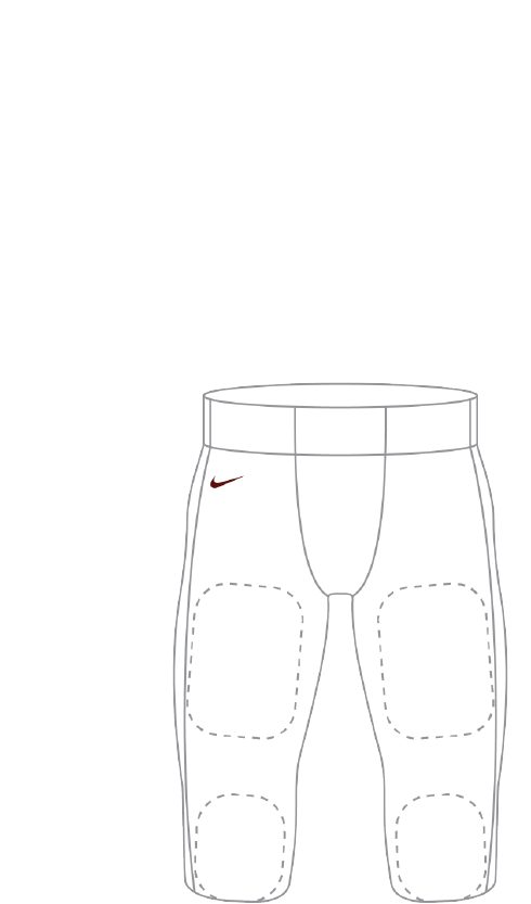 Virginia Tech 2015 White Pants