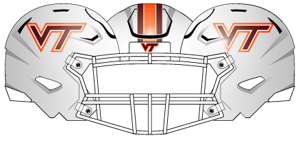 Virginia Tech 2023 White Helmet