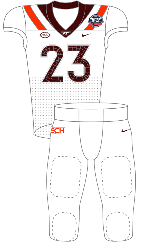 Virginia 2023 White Uniform