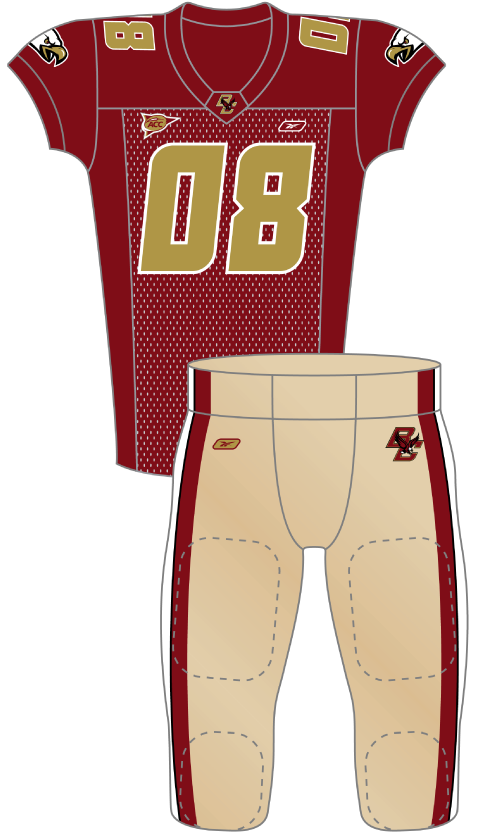 Boston College 2008 maroon