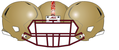 Boston College 2014 Bandana Helmet