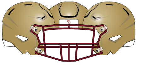 Boston College 2021 Gold Helmet