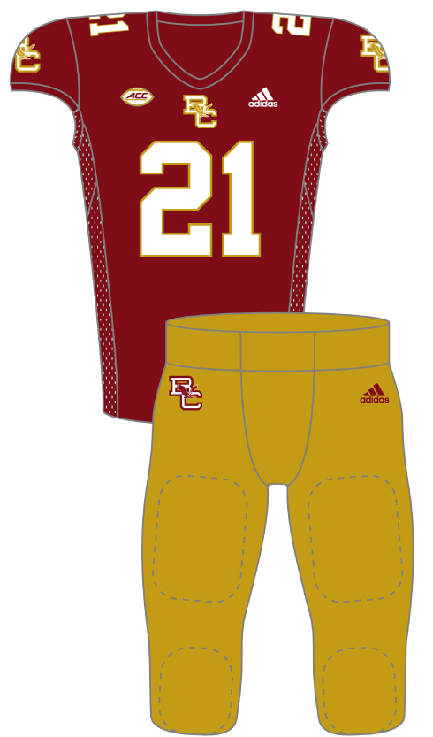 Boston College 2021 maroon