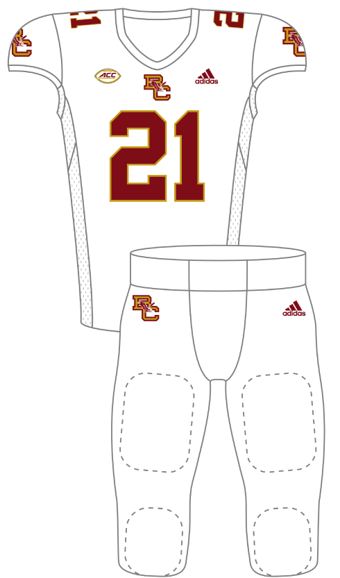 Boston College 2021 White
