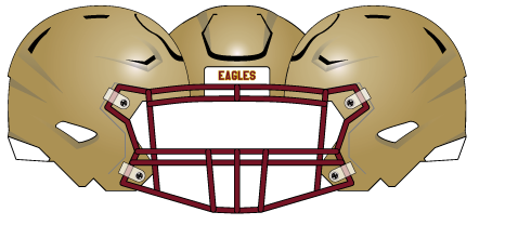 Boston College 2022 Gold Helmet Eagles