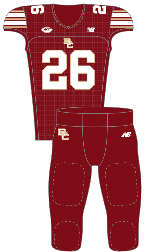 Boston College 2026 maroon