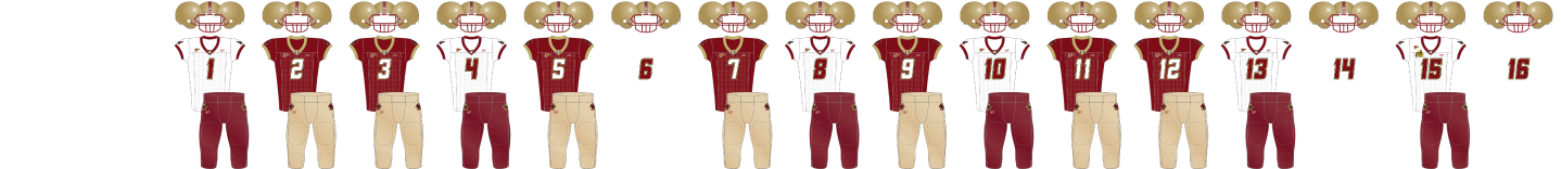 2006 Boston College Uniform Combinations