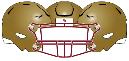 Boston College 2022 Gold Helmet Eagles