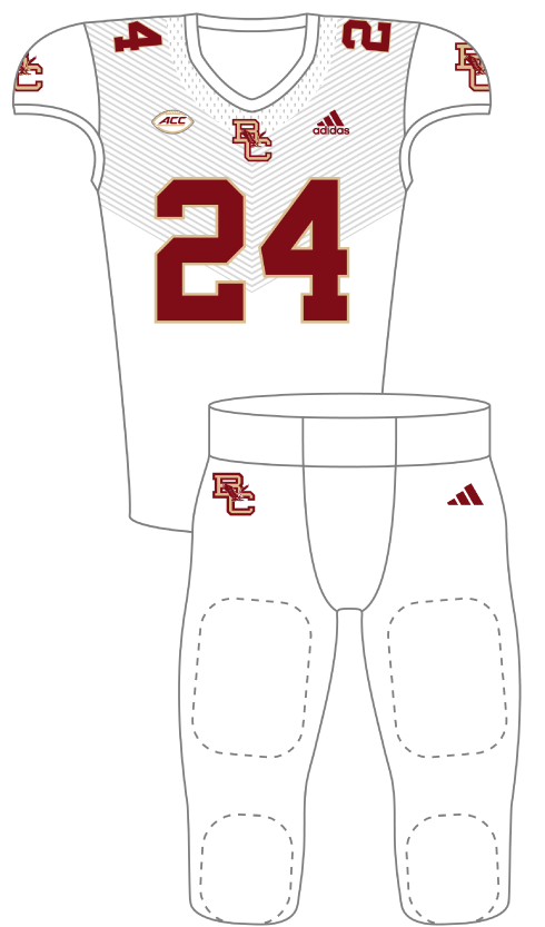 Boston College 2024 White