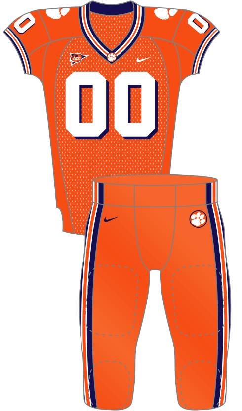 clemson 2000 orange