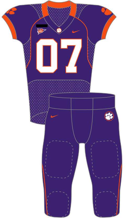 clemson 2007 purple
