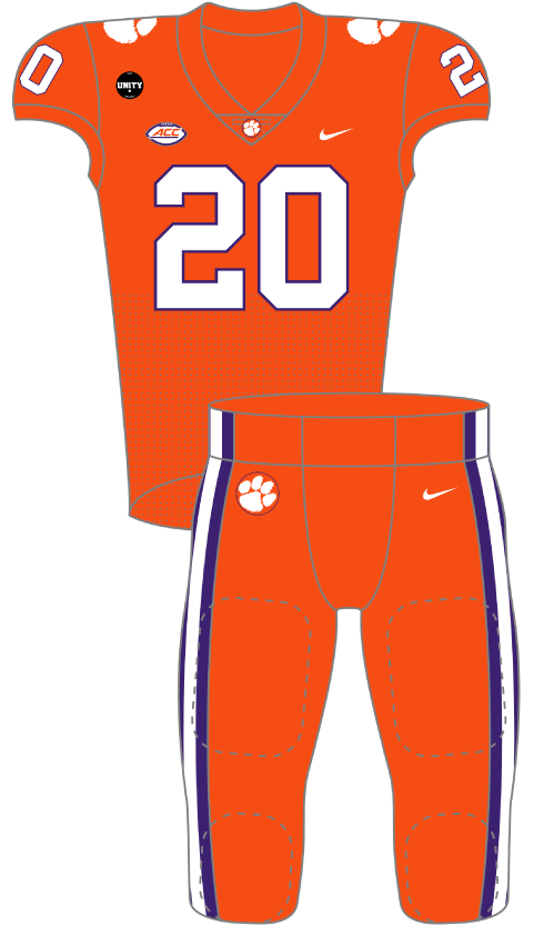 clemson 2020 Orange Unity