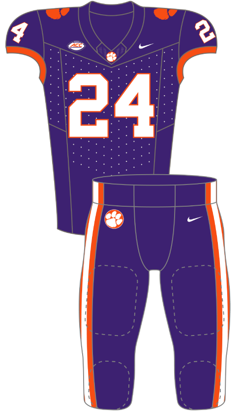 clemson 2024 Purple