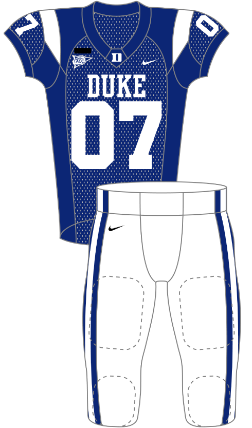 Duke 2007 Blue Uniform