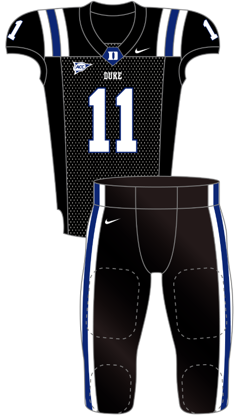 Duke 2011 Black Uniform
