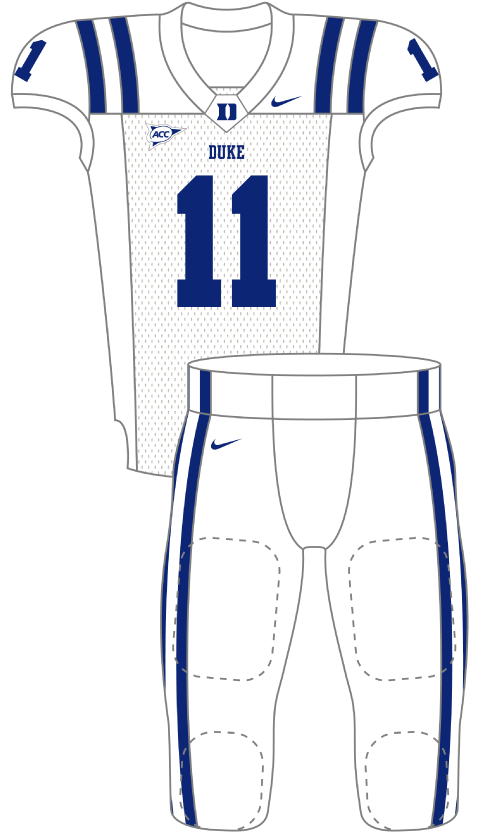 Duke 2011 White Uniform