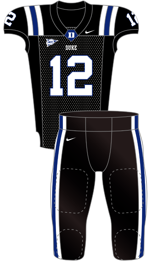 Duke 2012 Black Uniform