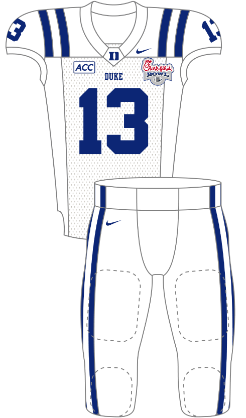 Duke 2013 White Uniform