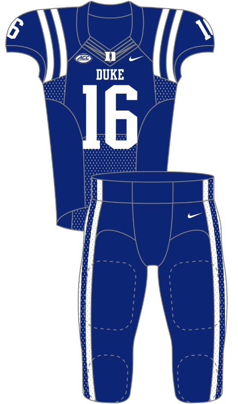Duke 2016 Blue Uniform