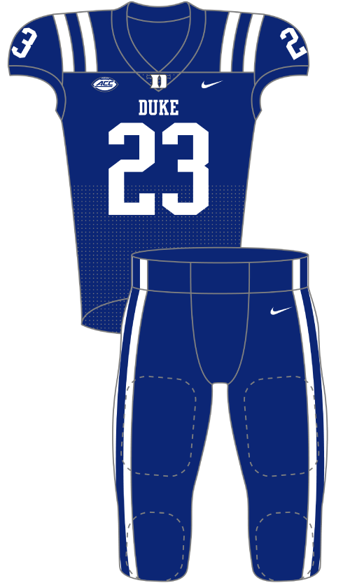 Duke 2023 Blue Uniform