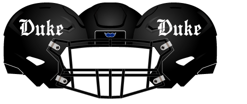 Duke 2024 Black Gothic Helmet