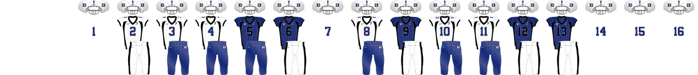Duke 2004 Uniform Combinations